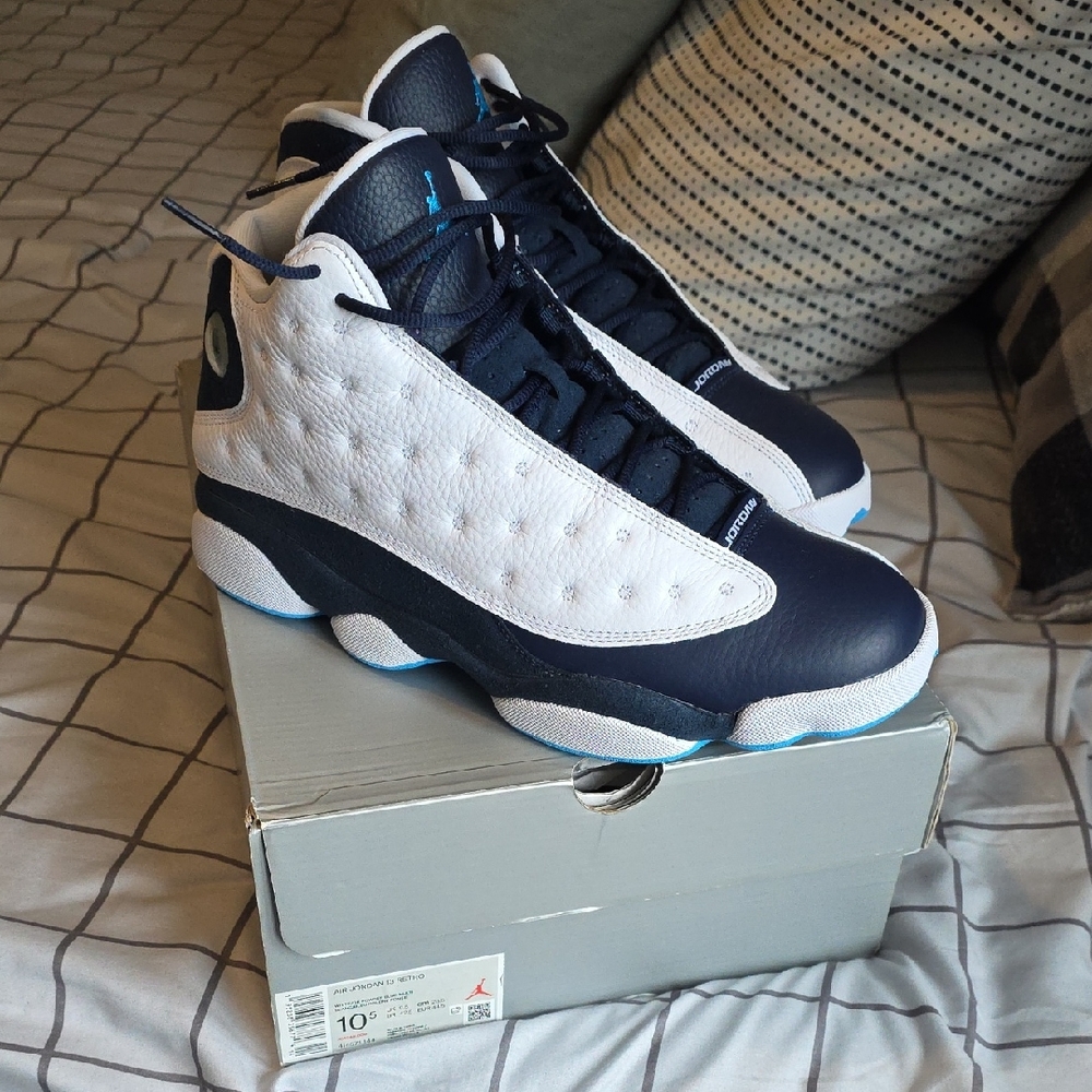 Jordan 13 Retro in White and Powder Blue